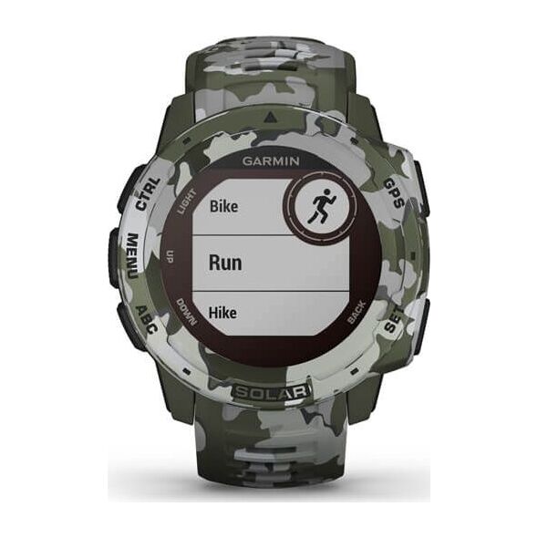 Zegarek sportowy Garmin  Instinct Solar Camo Szaro-zielony  (010-02293-06)