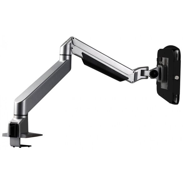 Compulocks iPad Mini 8.3" Space Enclosure Swing Wall Mount - Befestigungskit (Gelenkarm, Gehause, Schwenkarm) - fur Tablett - verriegelbar - hochwertiges Aluminium - Schwarz - Bildschirmgrosse: bis zu 50,8 cm (8.3") - Wandmontage, Oberflachenmontage,