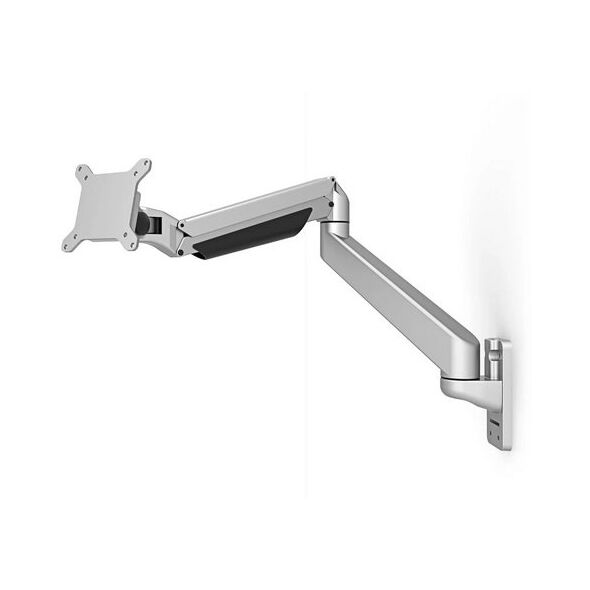 Compulocks iPad Mini 8.3" Space Enclosure Articulating Arm Mount - Befestigungskit (Gelenkarm, Gehause) - fur Tablett - verriegelbar - hochwertiges Aluminium - Schwarz, Silber - Bildschirmgrosse: 21.1 cm (8.3") - Tischmontage, auf Konsole montierbar