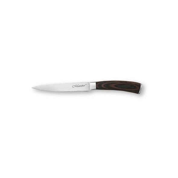 NÓŻ DO OBIERANIA 9CM STALOWY POJEDYNCZY KUCHENNY MAESTRO MR-1464