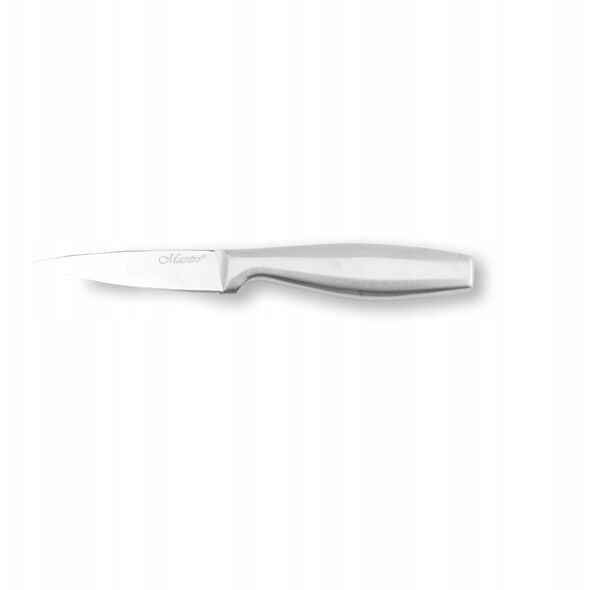 NÓŻ DO OBIERANIA 6.8CM STALOWY POJEDYNCZY KUCHENNY MAESTRO MR-1474