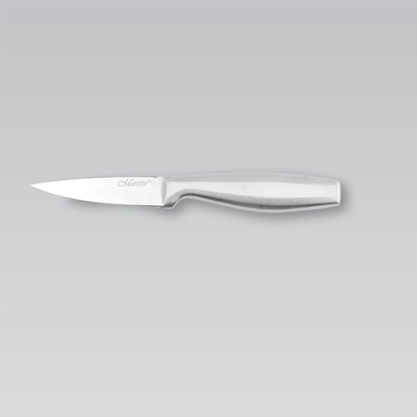 NÓŻ DO OBIERANIA 6.8CM STALOWY POJEDYNCZY KUCHENNY MAESTRO MR-1474