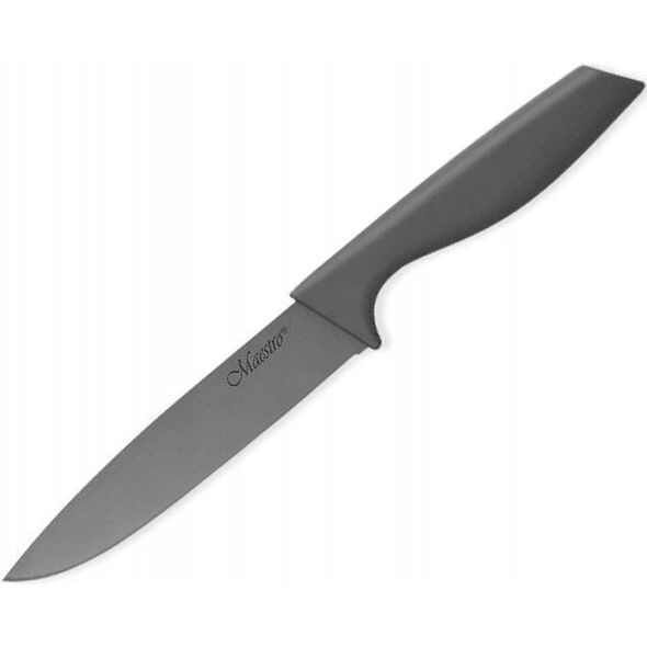 STALOWY NÓŻ UNIWERSALNY 12.5CM Z POWŁOKĄ CERAMICZNĄ NIEPRZYWIERAJĄCĄ POJEDYNCZY MAESTRO MR-1434
