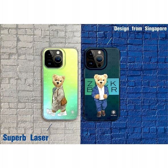 ZUCK BEAR futerał FRENCH RIVIERA do IPHONE 15 Pro Max saint tropez shimmer