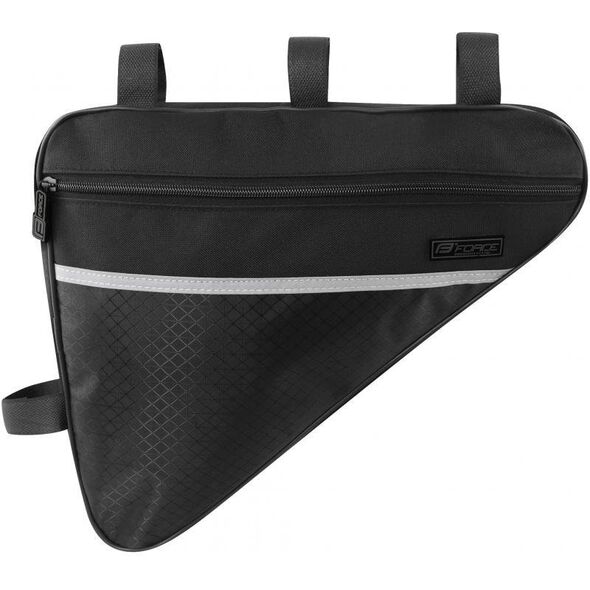 Trikampis remo krepsys FORCE Large Eco 2,5l (juodas)