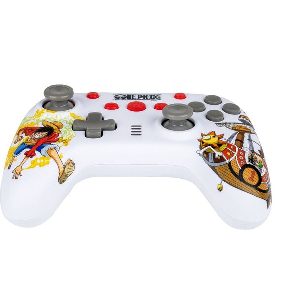 Konix One Piece Wielobarwny, Biały USB Gamepad Nintendo Switch, PC