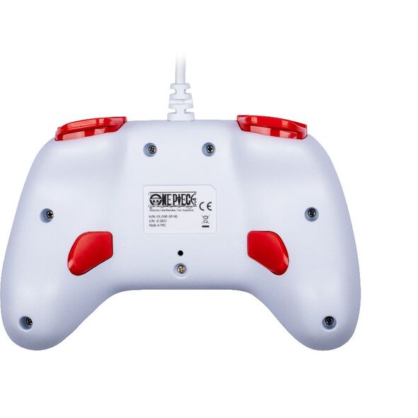 Konix One Piece Wielobarwny, Biały USB Gamepad Nintendo Switch, PC