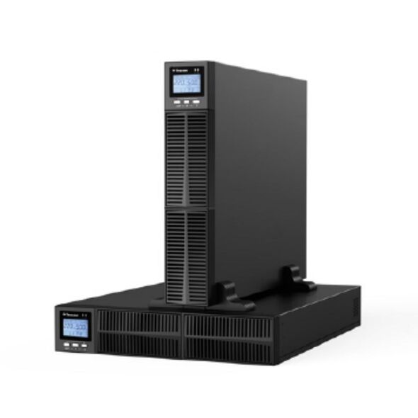 Tescom UPS PRIME RACK/TOWER 1kVA/1000W LCD with 2 x 12V 9Ah 12A (UPS.0942) (TSUPS0942) έως 12 άτοκες Δόσεις