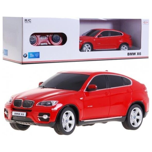 Rastar BMW X6 czerwone RASTAR model 1:24 Zdalnie