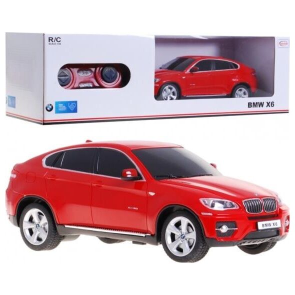 Rastar BMW X6 czerwone RASTAR model 1:24 Zdalnie