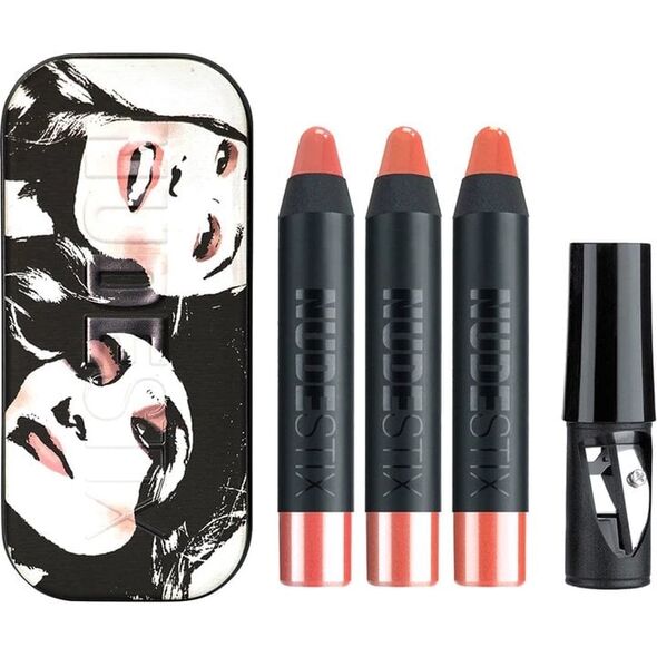 Nudestix Σετ Nudestix: Gel Color, Cruelty Free, Υψηλή Λάμψη, Balm για Χείλη & Μάγουλα 2-Σε-1, Ally, 2.8 g + Gel Color, Cruelty Free, Υψηλή Λάμψη, Balm για Χείλη & Μάγουλα 2-Σε-1, J Mama, 2.8 g + Gel Color, Cruelty Free, Υψηλή Λάμψη, Balm για Χείλη & Μάγου
