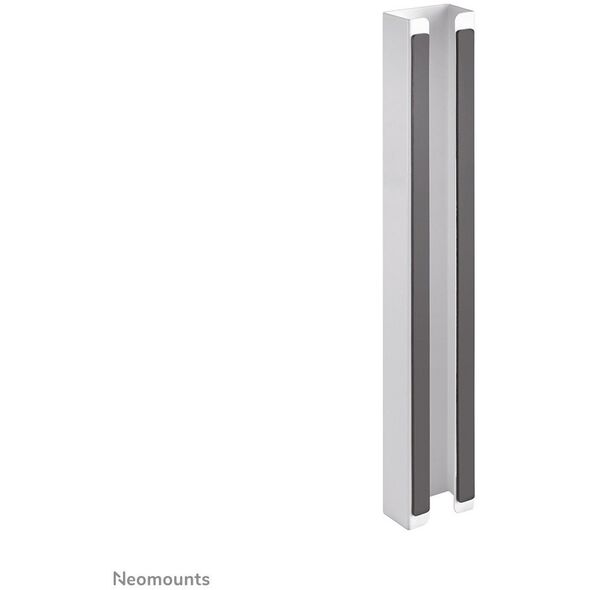 NEOMOUNTS Magnetic Cable Cover for sit/stand desk frames multiple cables white