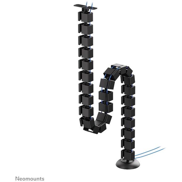 NEOMOUNTS Cable Spine Organizer for sit/stand desk frames screw mounted black
