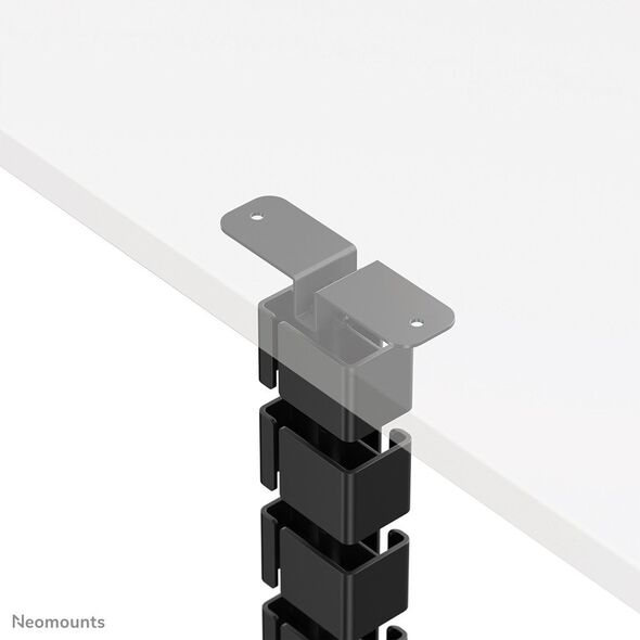 NEOMOUNTS Cable Spine Organizer for sit/stand desk frames screw mounted black