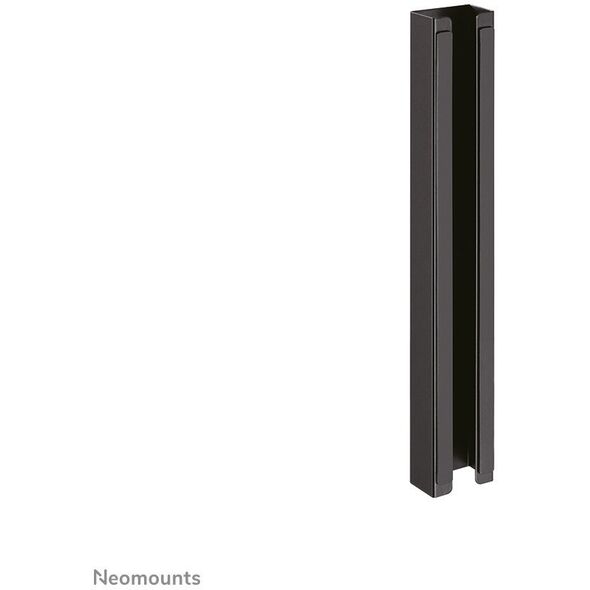 NEOMOUNTS Magnetic Cable Cover for sit/stand desk frames multiple cables black