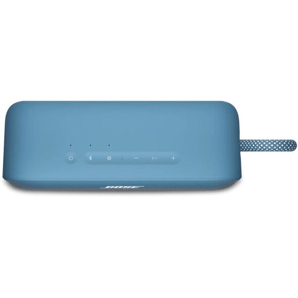 Nešiojama garso kolonėlė Bose SoundLink Plus Portable, melsvos spalvos