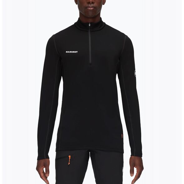 Bluza męska Mammut Aenergy ML Half Zip Pull - black