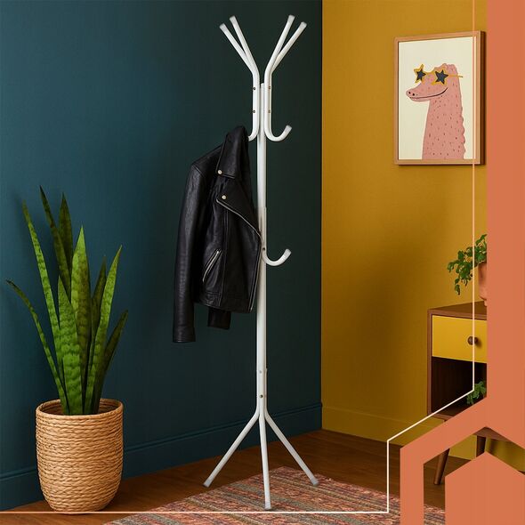 Wieszak stojący 170cm - biały Ruhhy 26360