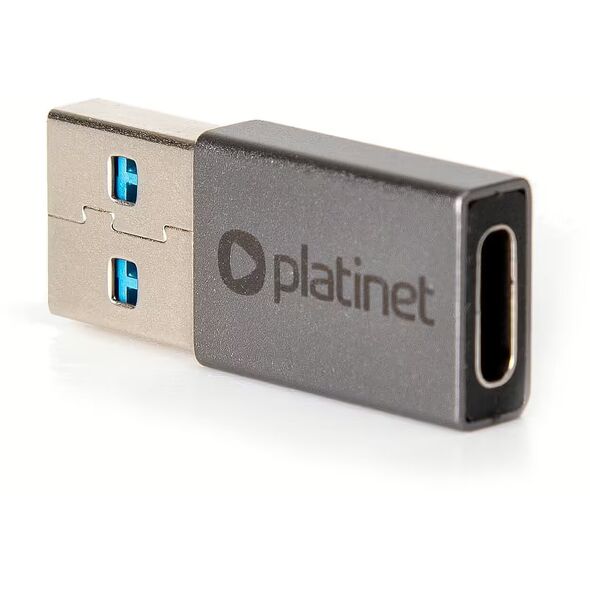 PLATINET MEDIA ADAPTER USB-A TO USB-C [45922]