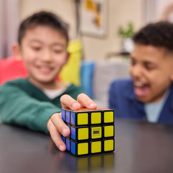 SPIN Rubik_s Kostka 3x3 z timerem 6074028 /4