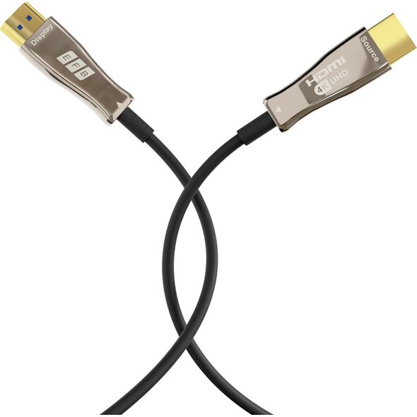 EFB Elektronik HDMI-20-00007 kabel HDMI 10 m HDMI Typu A (Standard) Czarny, Stal nierdzewna