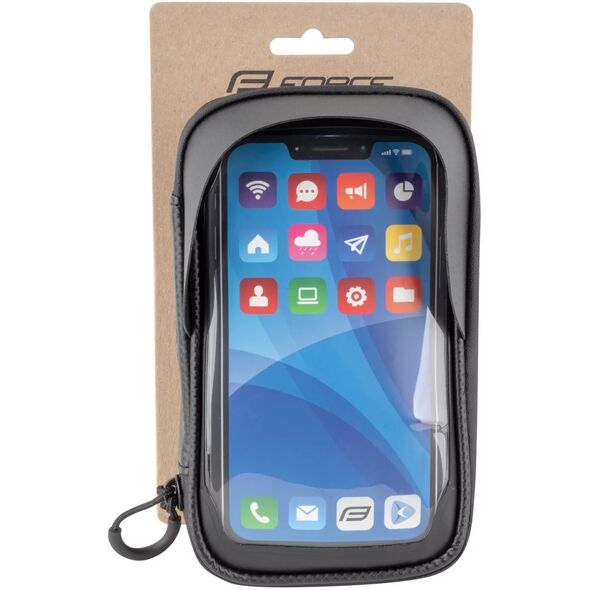 Dviracio krepsys ant vairo Force TOUCH (juodas)