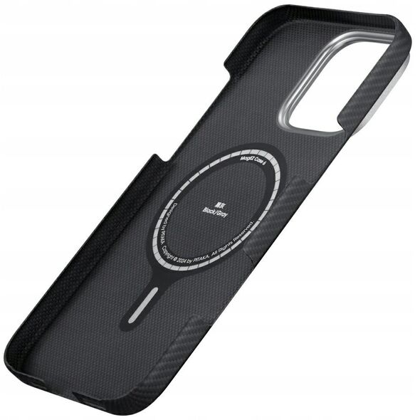 Case PITAKA Ultra-Slim MagSafe for iPhone 16 Pro Max black grey