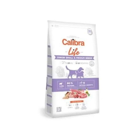 CALIBRA DOG life junior small&medium lamb 2,5kg