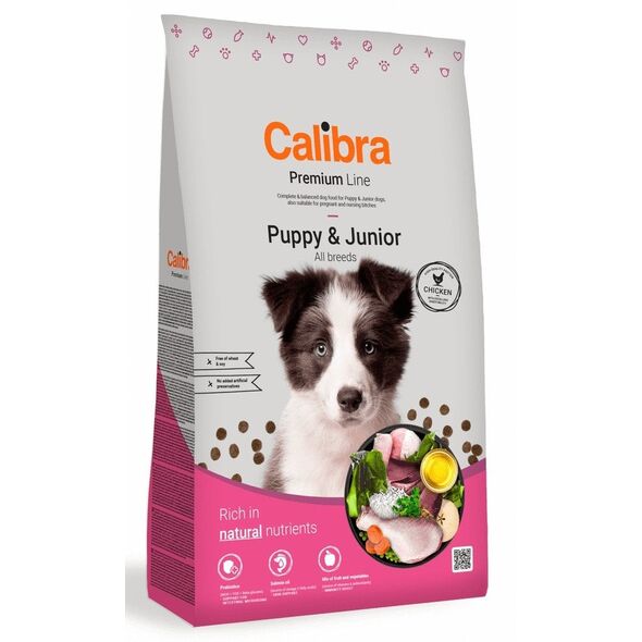 CALIBRA DOG premium puppy&junior 12kg