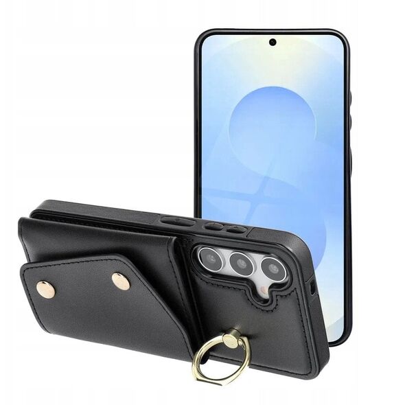 Futerał portfel WONDER dla SAMSUNG A16 5G czarny