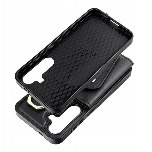 Futerał portfel WONDER dla SAMSUNG A16 5G czarny