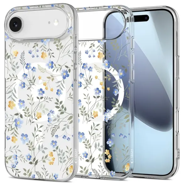 Etui Tech-Protect Flexair MagSafe do Apple iPhone 17 Air Spring Flowers