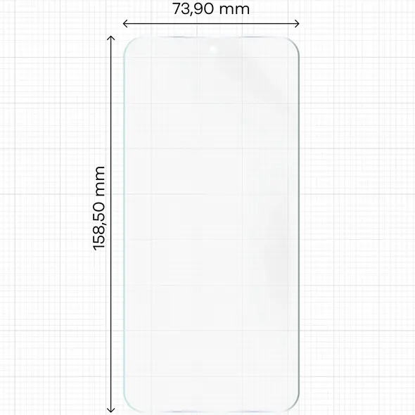 Folia matowa Bizon Glass Film Sun do Samsung Galaxy A36 5G [2 PACK]