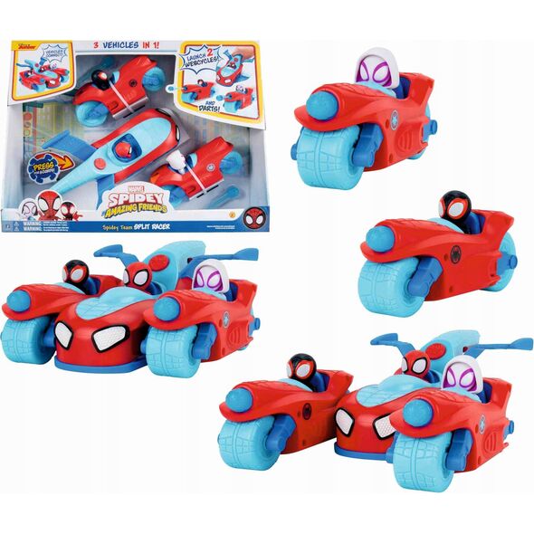 SPIDEY SPIDEY TEAM SPLIT RACER SFX