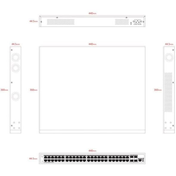 Managed L3 - 48 x Gigabit