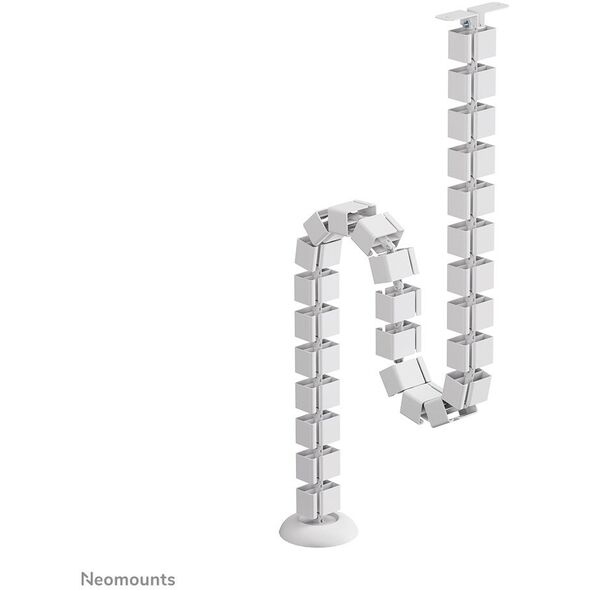 NEOMOUNTS Cable Spine Organizer for sit/stand desk frames screw mounted white