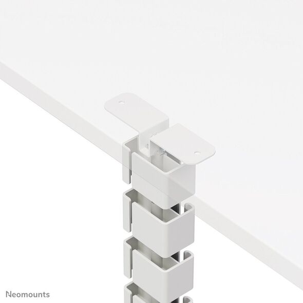 NEOMOUNTS Cable Spine Organizer for sit/stand desk frames screw mounted white