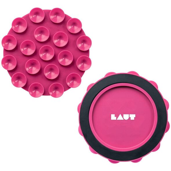 LAUT MAGADD Sticker Pad Pink MagSafe comp. suction mount