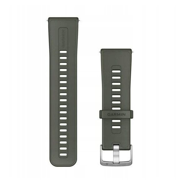 Garmin Ersatz-Armband 24 mm Silikon green/silver