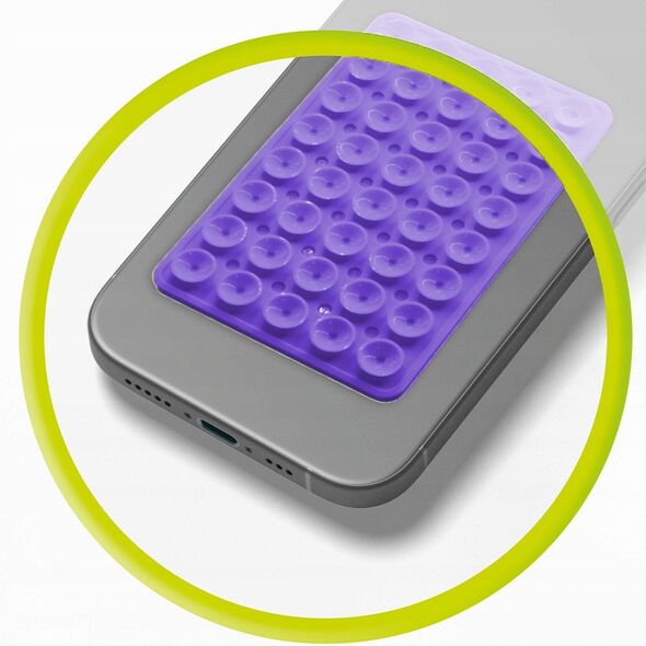 Mobile Origin Sticker Phone Mount O1, purple