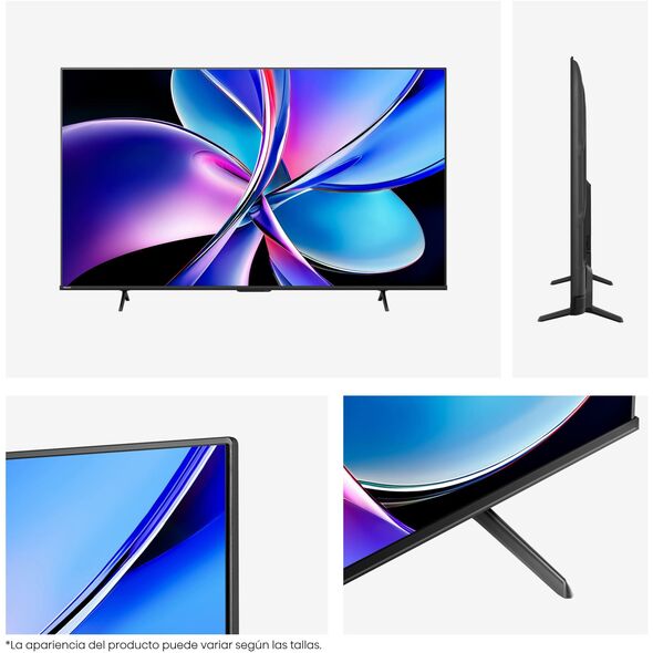 Hisense 55E7Q PRO Telewizor 139,7 cm (55") 4K Ultra HD Smart TV Wi-Fi Czarny 330 cd/m²