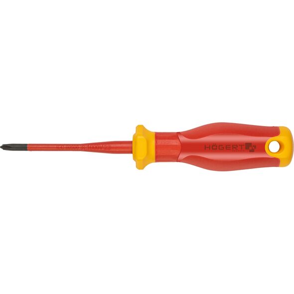 Wkrętak płasko-krzyżowy Gtv HT1S973-1 PH1/SL5 100 mm 1000V SLIM CrMo