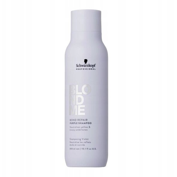 SCHWARZKOPF PROFESSIONAL_BlondMe Bond Repair Purple Shampoo szampon do włosów neutralizujący 300ml