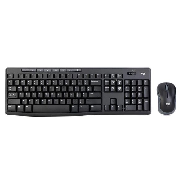 Σετ Ασύρματο Πληκτρολόγιο & Ποντίκι Logitech MK270 Μαύρο 097855078605 097855078605 έως και 12 άτοκες δόσεις