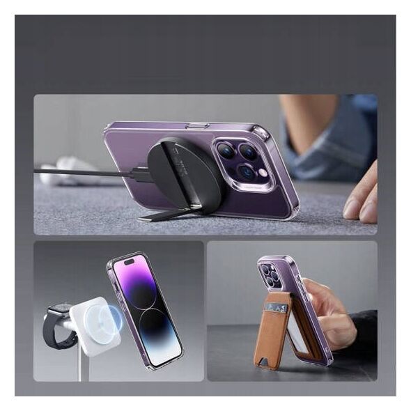 Nakładka Magsafe do iPhone 16 PRO transparentny