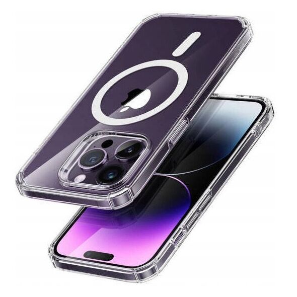 Nakładka Magsafe do iPhone 16 PRO transparentny