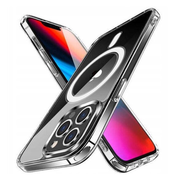 Nakładka Magsafe do iPhone 16 PRO transparentny