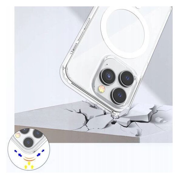 Nakładka Magsafe do iPhone 16 PRO transparentny