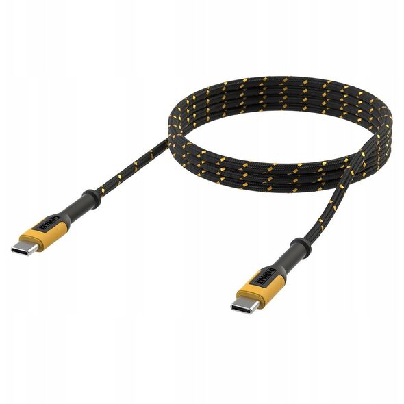 kabel usb c na usb c z technologią kevlar, do 100 w, 1,8m, d