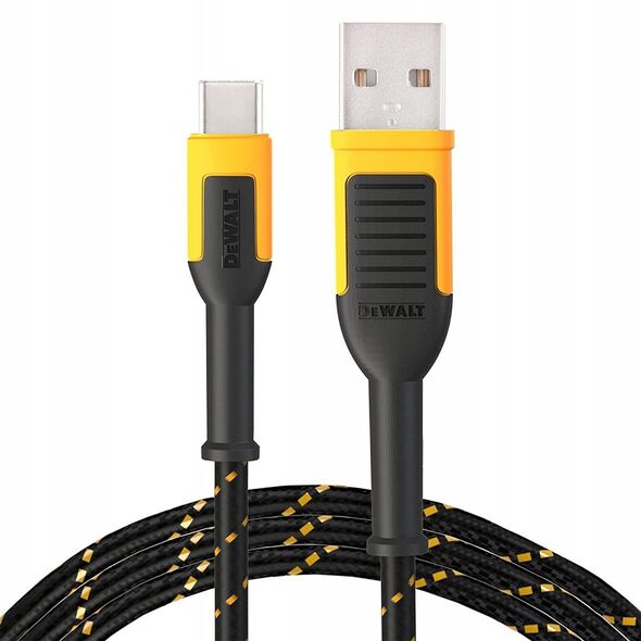 kabel usb a na usb c z technologią kevlar, 1,2 m, dewalt